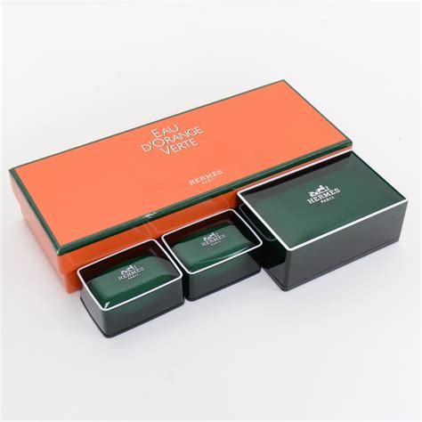 hermes soap gift set.